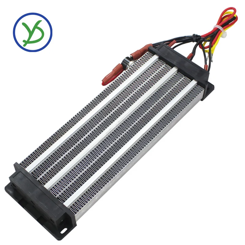 220V 1500W ACDC incubator heater PTC heater ceramic air heater constant temperature heating element 186A3 230*76mm