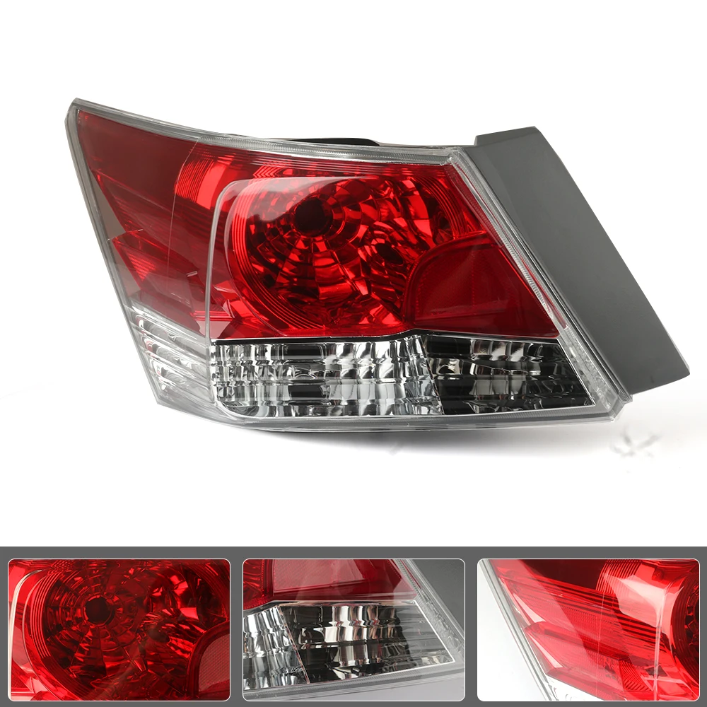 Left/Right Side Tail Lamp For HONDA ACCORD 8th CP1/CP2/CP3 2008 2009 2010 2011 2012  Rear Tail Light Brake Lamp with