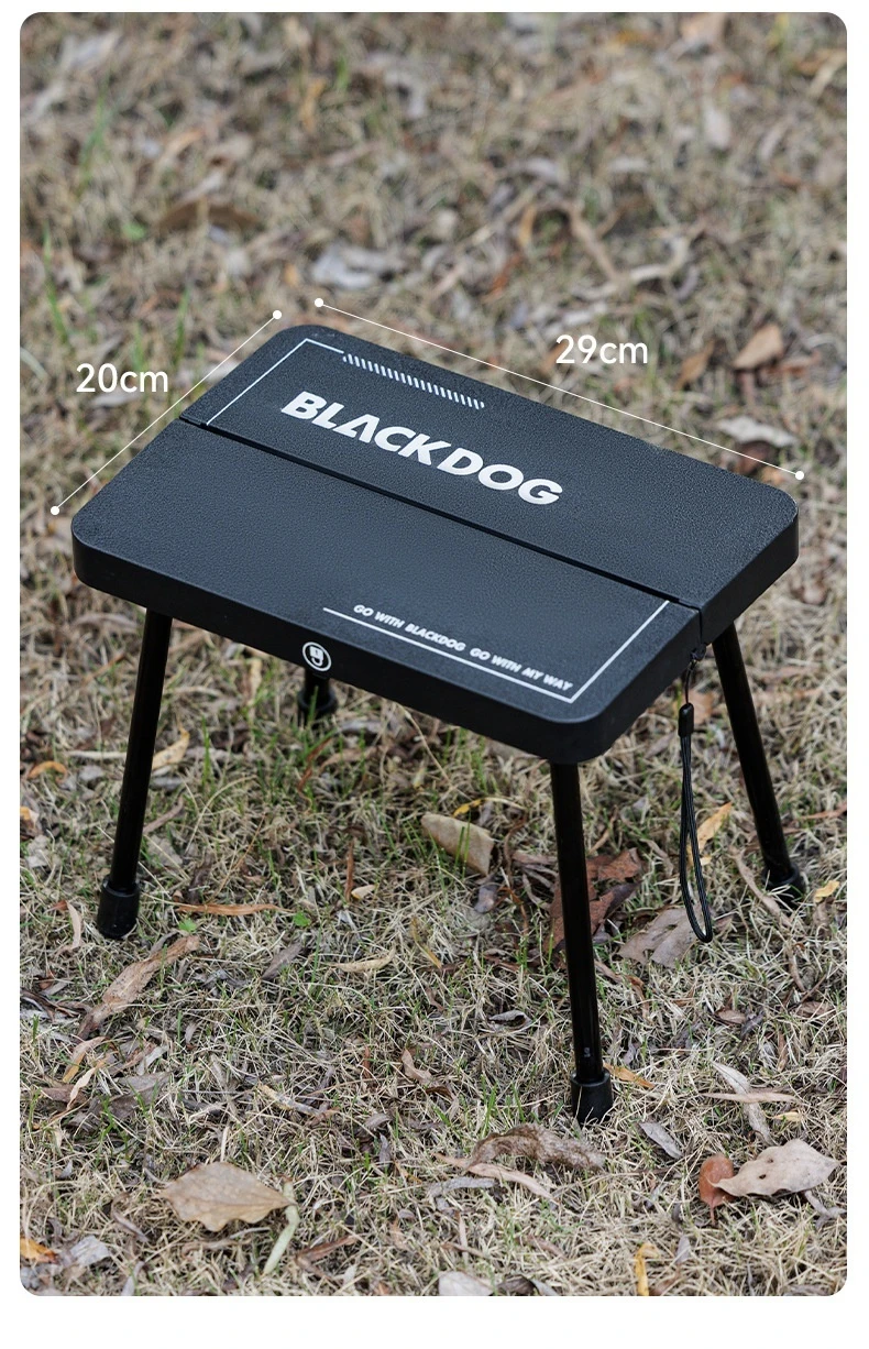 Klapphocker für den Außenbereich, ultraleichter Pony-Stuhl aus Aluminiumlegierung, faltbare Bank für Camping, Angeln, Wandern, Picknick, Strand, Reisen – Detail 8
