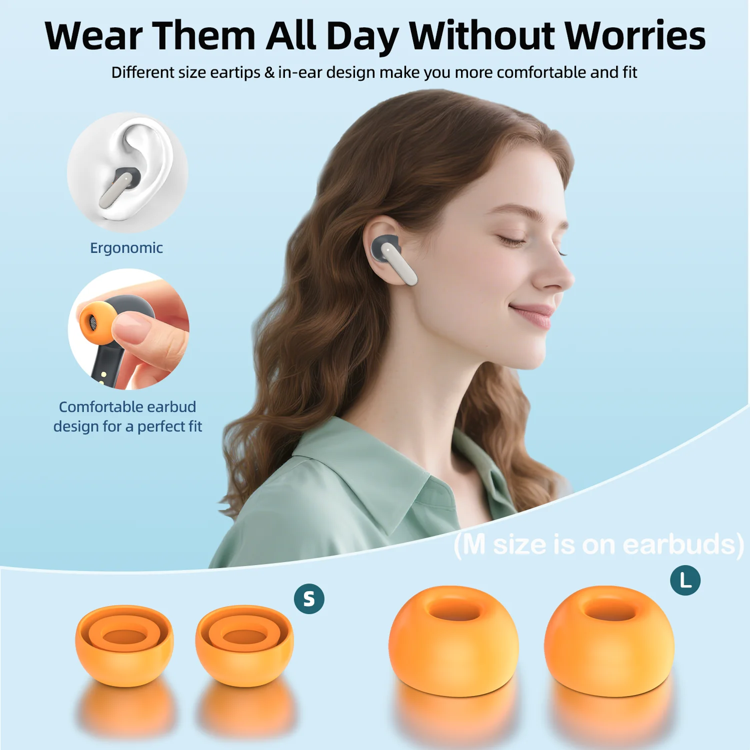 Wireless ANC Bluetooth Ear Buds 7
