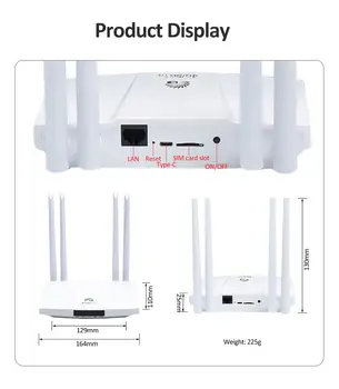Benton odemčený WiFi6 4G SIM router 3000mAh USB napájený 4G router přenosný WiFi mobilní cestovní router pracuje s 3G 4G 5G SIM kartou 8 nejlepší prodej odemknout zařízení Zong 4G - №3