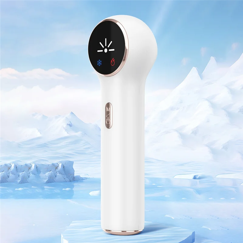 A38t-calor/frio rosto dispositivo de beleza levantamento elétrico aperto cuidados com a pele ferramenta facial olhos pescoço queixo duplo massageador