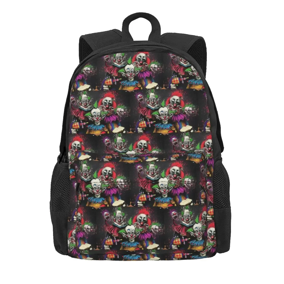 Killer Klowns From Outer Space Backpack Daypack Large Capacity Children BookBag School Bag Shoulder Bags for Men Women
