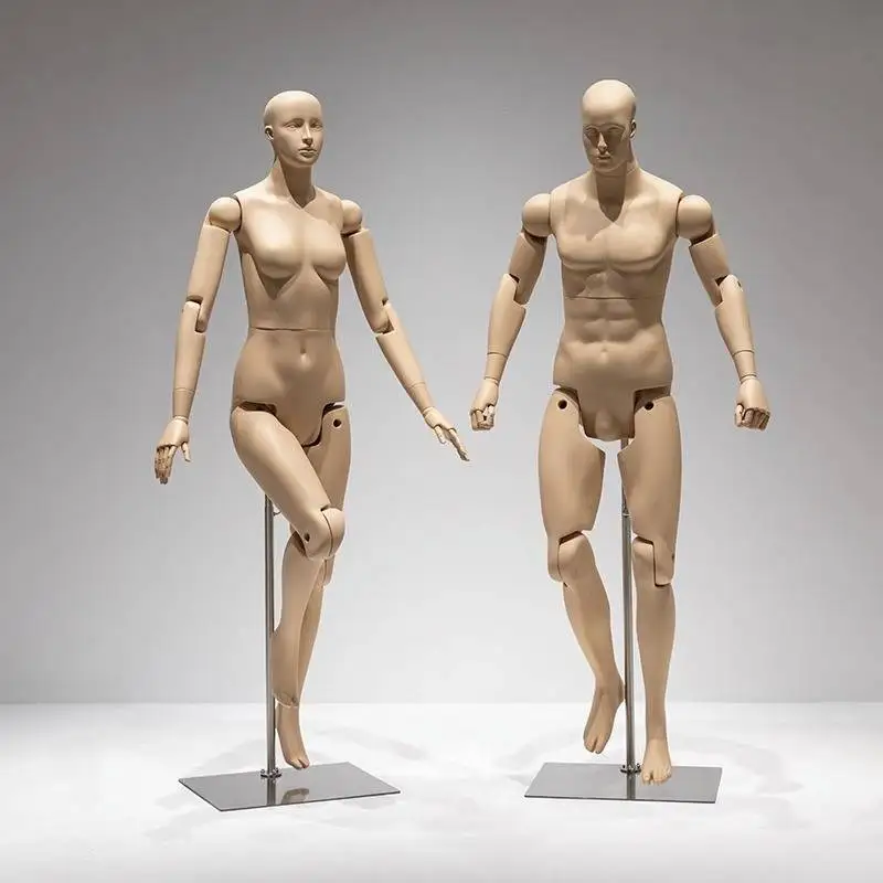Sports props male and female movable joint dummy doll window full body mannequin exhibition wholesale