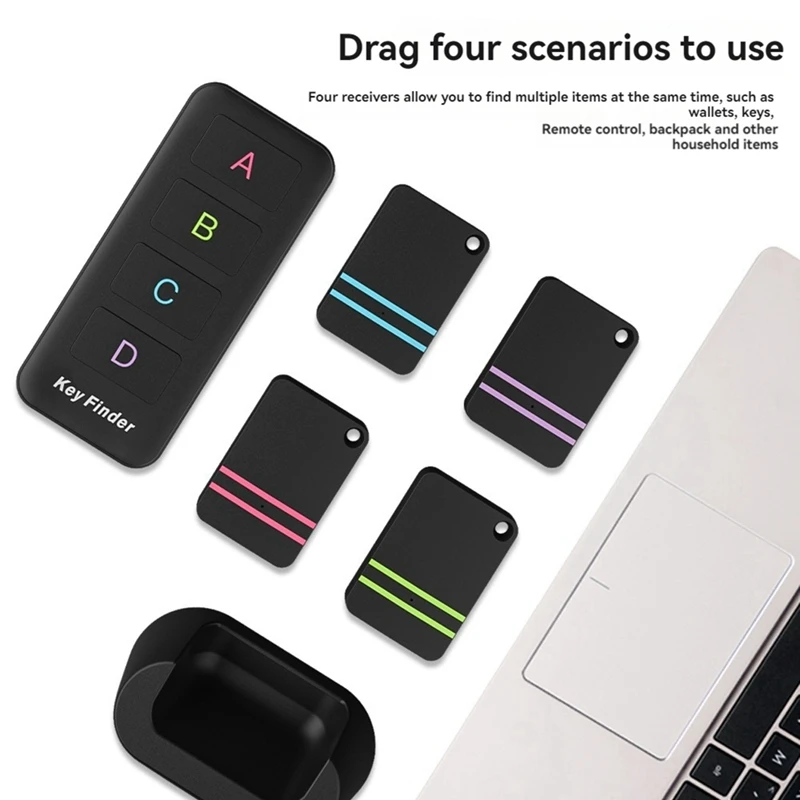 Wireless Key Finder Wallet Remote Control Positioning Tracker Anti-Lost Finder Multi-Function Wireless Finder