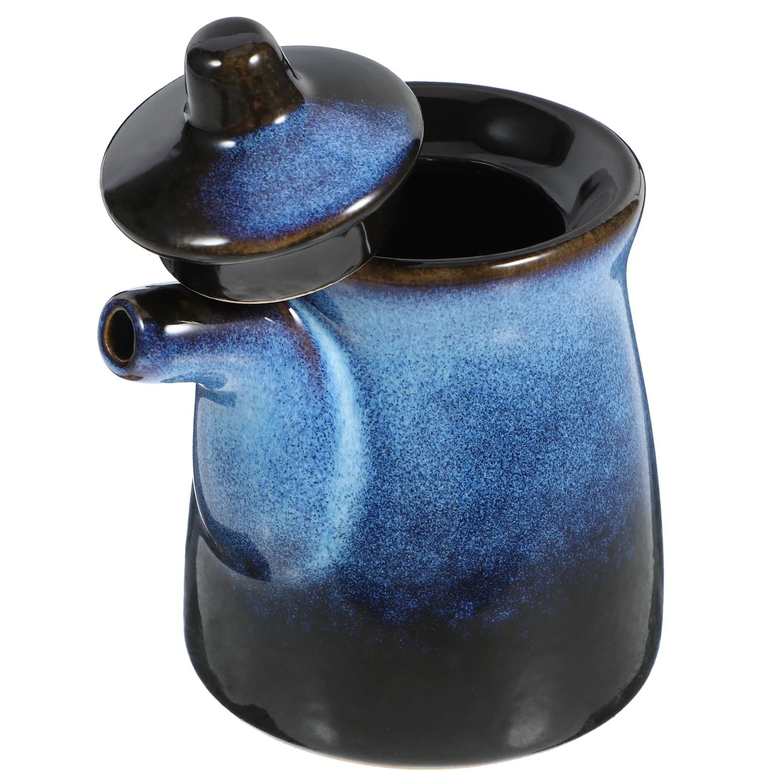 المطبخ زجاجة خل السيراميك موزع صلصة الصويا المنزلية وعاء الزيت تخزين الحاويات تصميم أنيق وعملي