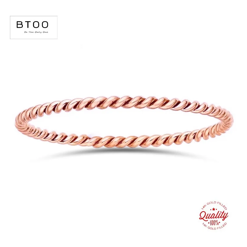 14K Rose Gold Fille… - image