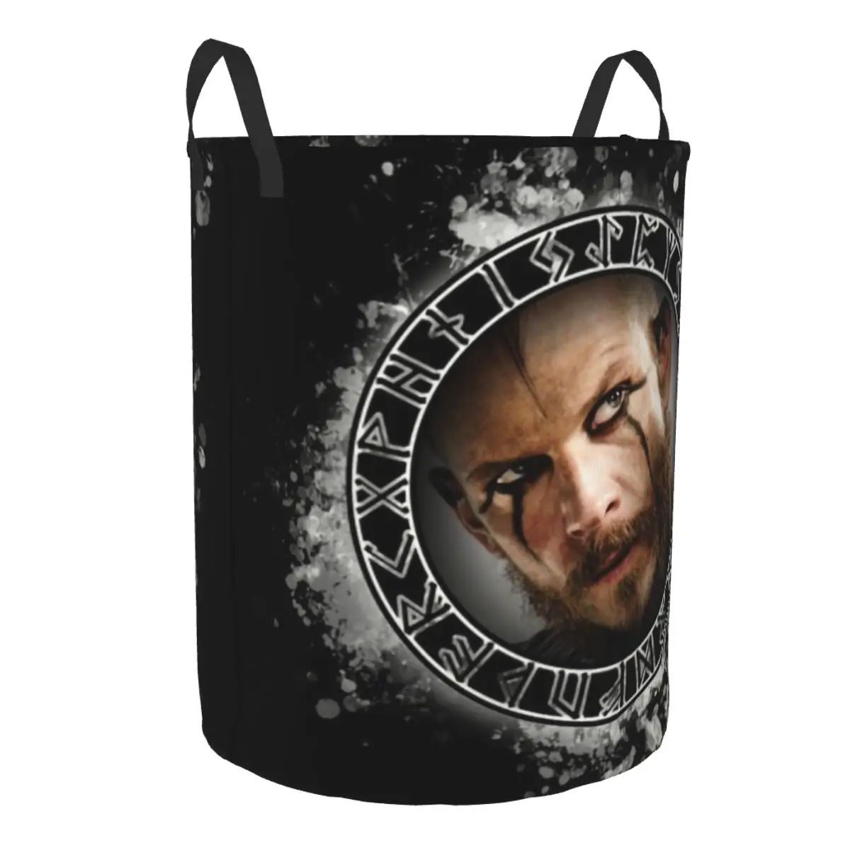 Vikings Laundry Hamper Large Clothes Storage Basket Ragnar Lothbrok King Toy Bin Organizer for Nursery