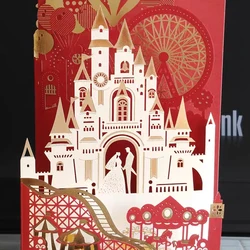 Wedding Card Christmas Castle 4-piece set Scrapbooking Embossing Crafts Cutting Dies 2024 New Arrivals