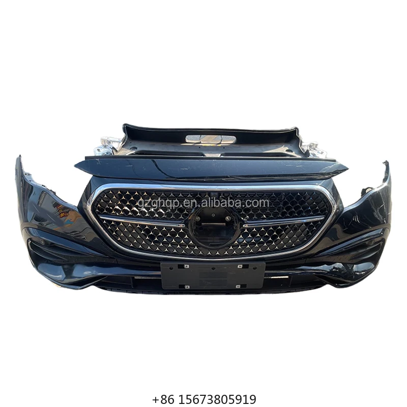 

Передний бампер в сборе с форсунками и фарами для E-Class W214 (E200, E260, E300) в новом состоянии, для моделей 2024-2025 годов