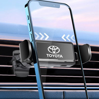 Car Phone Holder Air Vent, Phone Holder Mount Rotation, Adjustable Clip For Toyota Camry RAV4 C-HR Corolla Yaris Prado CROWM