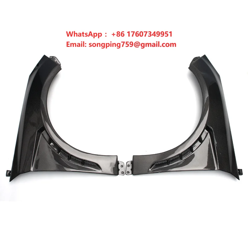 

Customized Carbon Fiber Body Parts Front Fenders With Flares Auto Parts Accessories for Ford Focus MK3