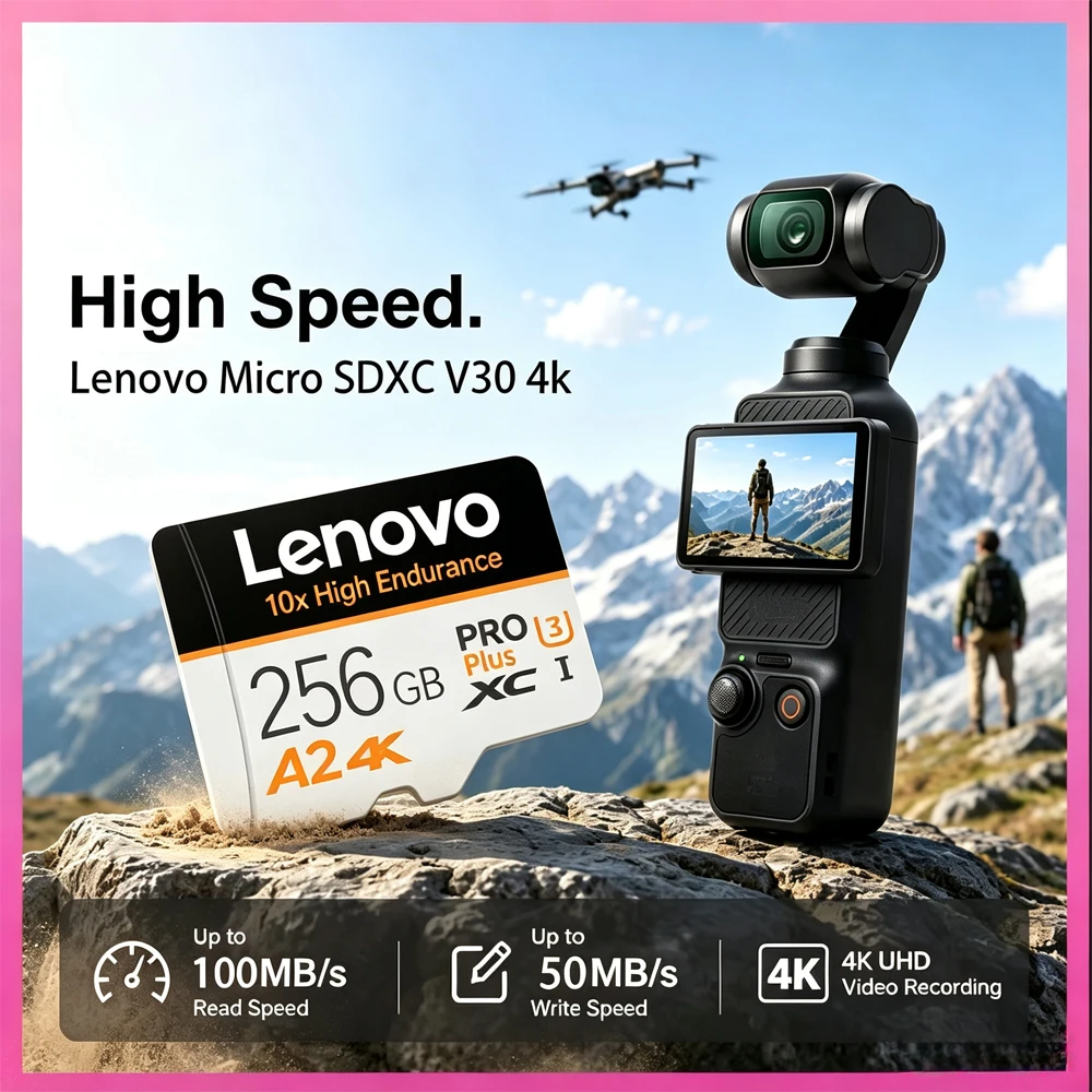 Gaming Console Mario - Lenovo Original 256GB Micro SD Card
