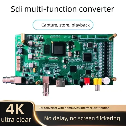 SDI to HDMI CVBS and AV Signal Converter for Endoscopes Distributor Accessories HD SDI Splitter Real-time Data Collection