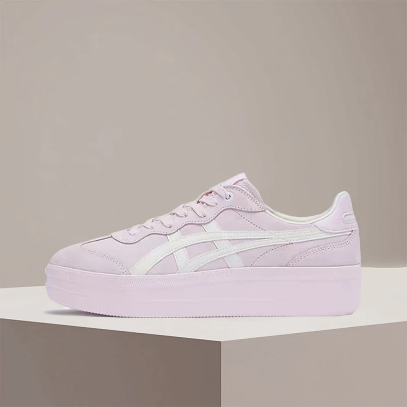 Onitsuka Tiger Tokuten Chunk Pink Simple Versatile Cushioned Durable Low-Top Casual Women Shoe Lightweight Comfort 1183C426-700