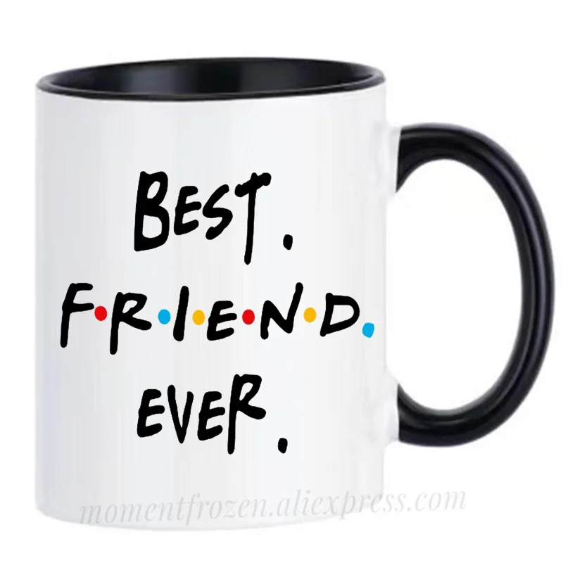 

TV Friends Mugs Tea Milk Cocoa Coffee Mugen Ceramic Travel Cups Birthday Gifts Drinkware Teaware Tableware Coffeeware Home Decal