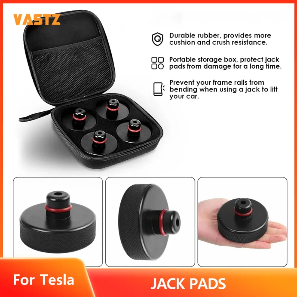 

4 шт. подъемные колодки для домкрата Tesla Model 3 Y S X 2024 Highland 2023 2022 2021 подъемный домкрат аксессуары подъемные Штативы Адаптер