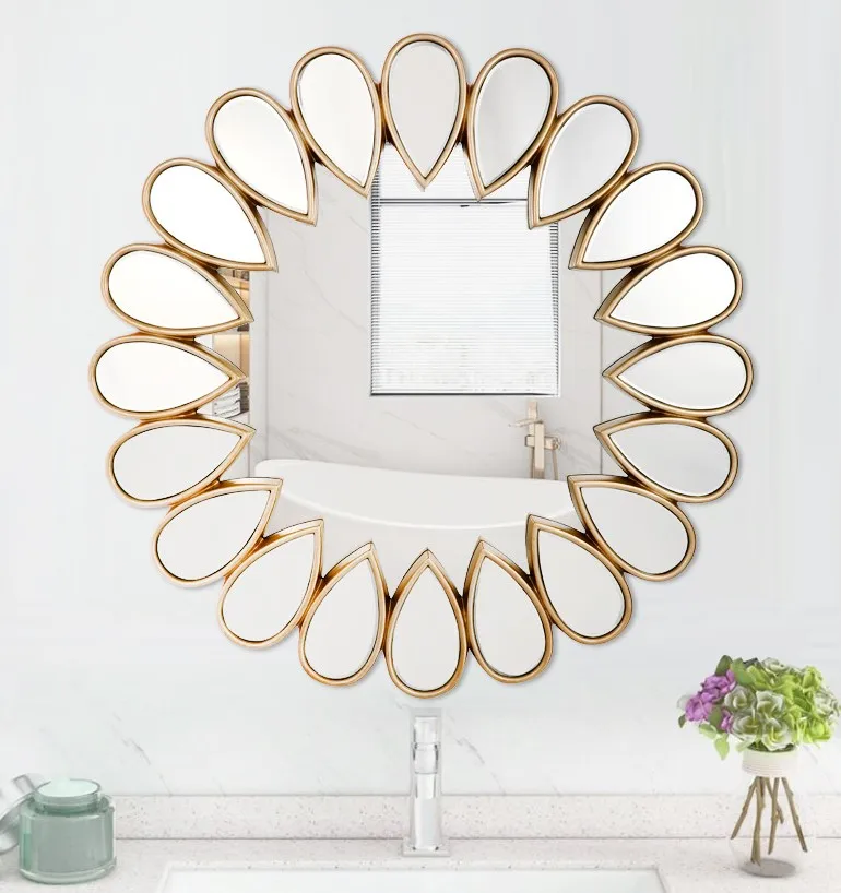 Mamba New Bathroom Mirror Porch Sun Decorative Mirror Mosaic Bathroom Decorative Mirror