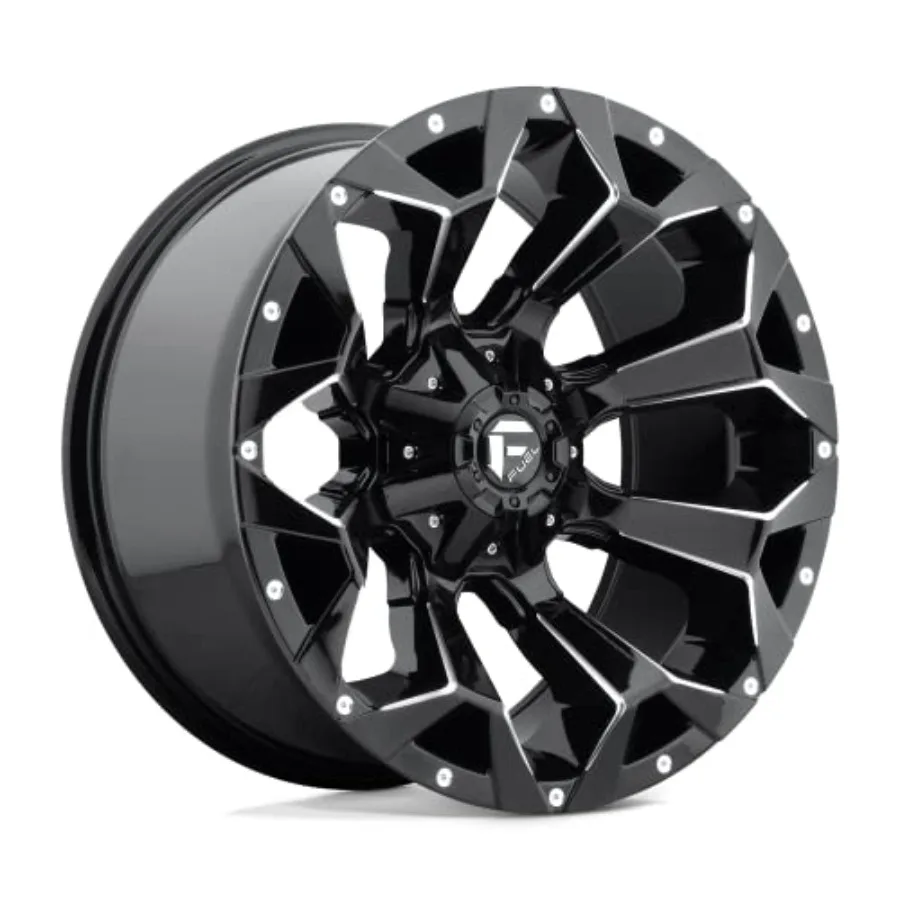 

OFF-ROAD ASSAULT 20X9 6X135/5.5 5.04 1mm GLOSS BLACK MILLED
