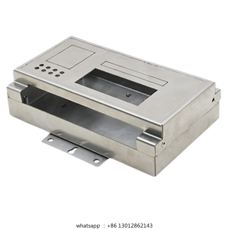 

Реле защитного корпуса из нержавеющей стали, стандартный металлический корпус, может быть настроено по индивидуальному заказу, небольшое шасси контроллера ПЛК.