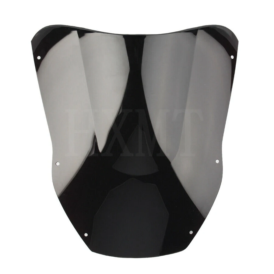 For Kawasaki ninja ZX12R 2000 2001 ZX 12R Black motorcycle Windshield WindScreen Double Bubble ZZR1200 ZZR 1200 00 01