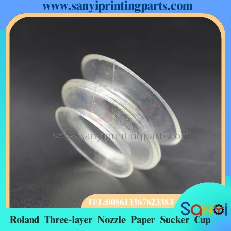 100 шт. печатная машина Roland 300 700 705, трехслойное сопло, бумажная присоска, силиконовая насадка для всасывания органов