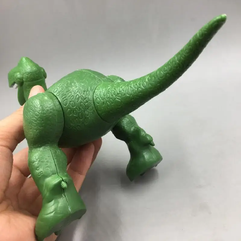 Disney Toy Story 4 Rex The Green Dinosaur Pvc Action Figures Model Dolls Legs Can Move Collection Toys For Children Gifts 22cm image 5