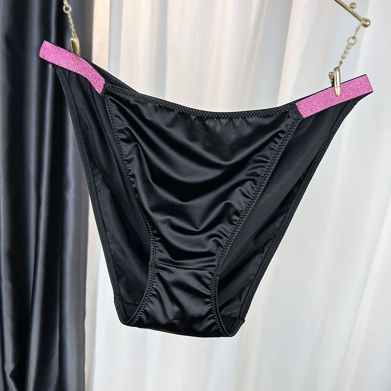 

Сексуальное легкое роскошное мягкое гладкое нижнее белье больших размеров, треугольные брюки со средней талией, женские хлопковые дышащие брюки с промежностью