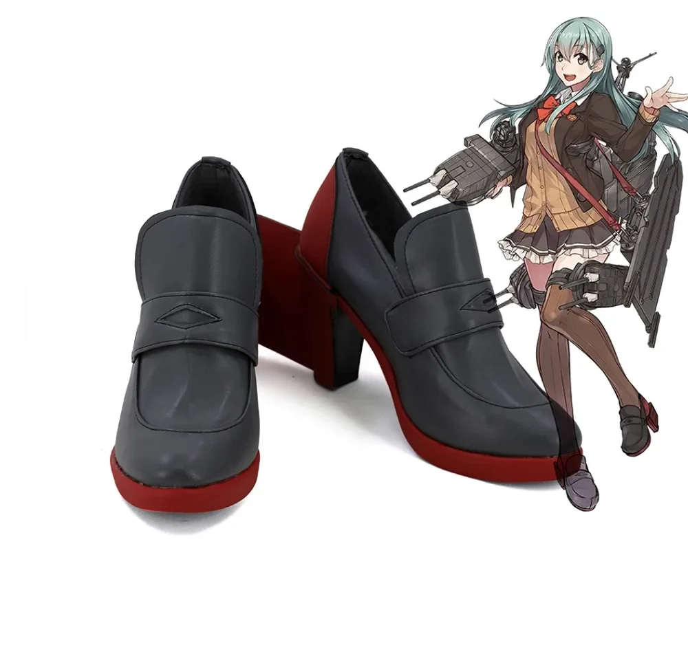 

Kantai Collection KanColle Dakimakura Suzuya Cosplay Shoes Boots Custom Made