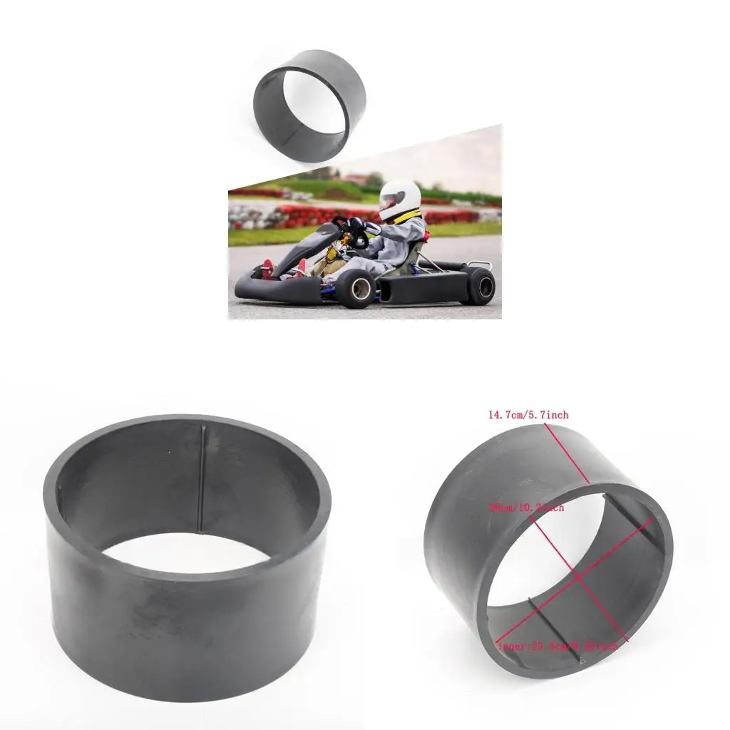 

Karting Drift Tire Sleeves Front Wheel Covers With Quick Release Clips for All Terrain Performances Training Accessories