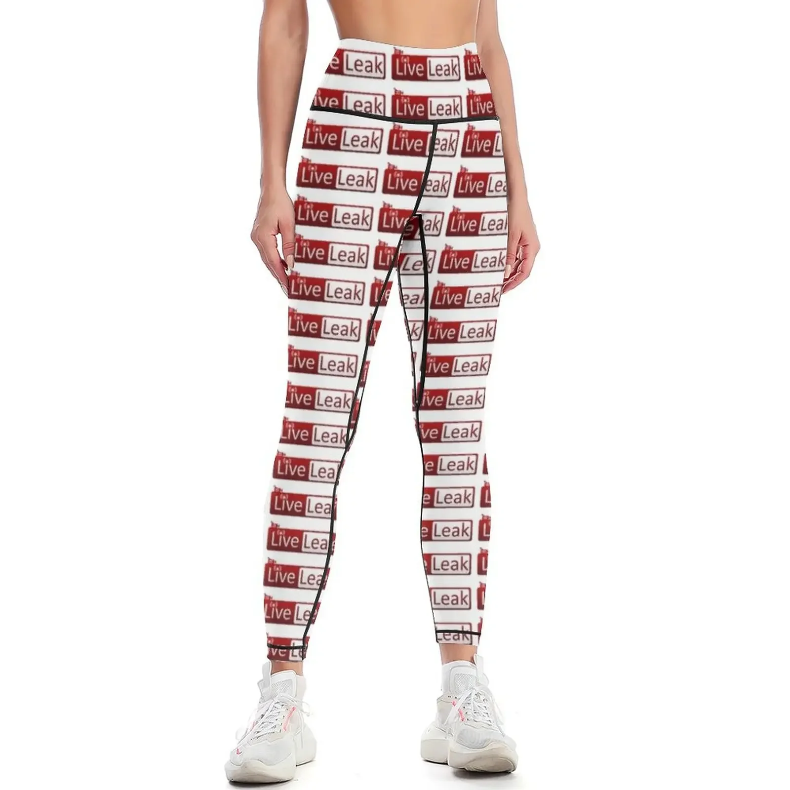 

Live Leak Website fan logo Leggings Fitness clothing sporty woman gym sportswear woman gym 2025 gym's clothing Womens Leggings