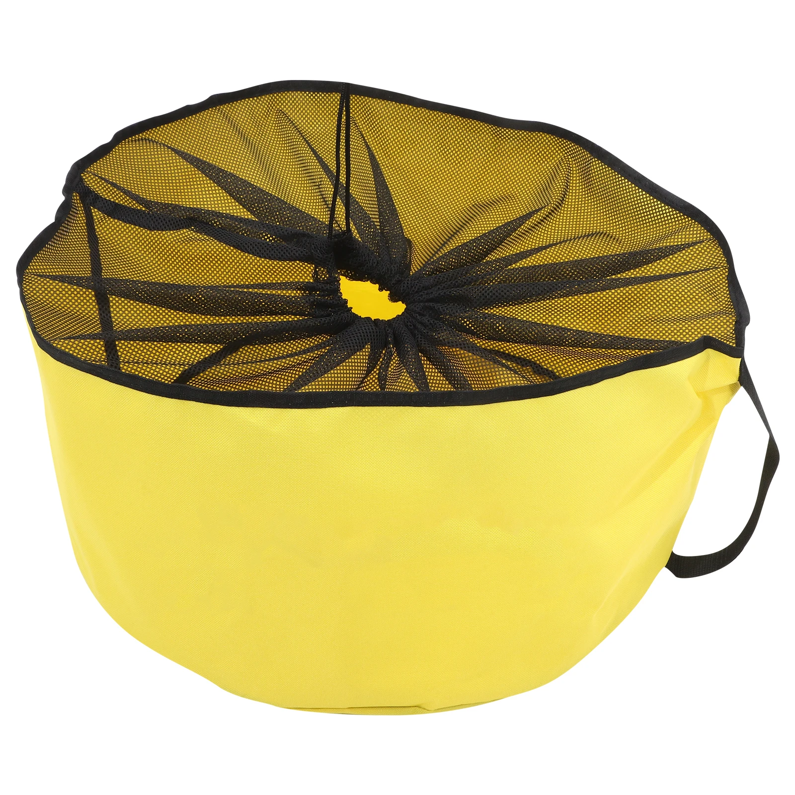 

Garden Hose Storage Bag 600D Oxford Cloth Large Capacity RV Tool Organizer Cord Mesh Pouch Yellow Color Packing Solution Gift