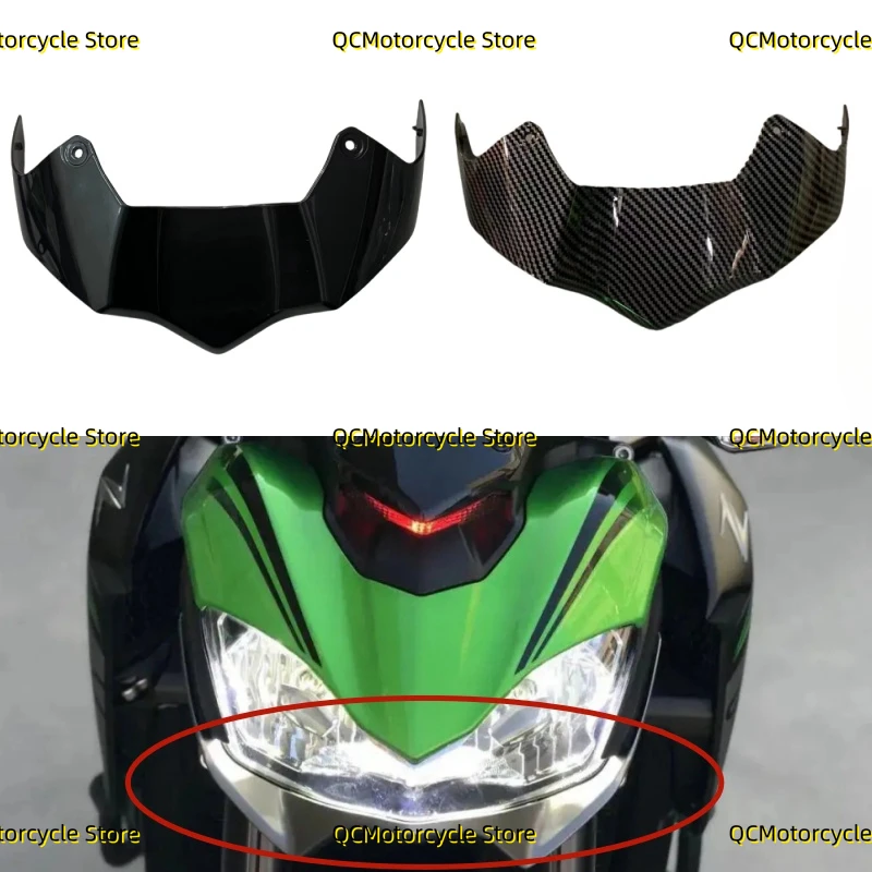 

Motorcycle Lower Front Headlight Cover Head Light Fairing Beak Cowl Fit For Kawasaki Z900 Z 900 2017 2018-2019