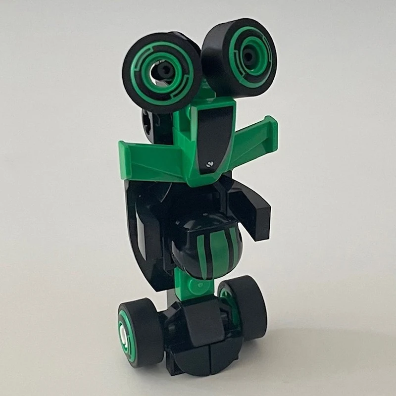 

26 шт. MOC Goofy робот строительные блоки Рождественский подарок Монтессори сенсорные пособия витрина декоративные DIY идеально подходят для ребенка