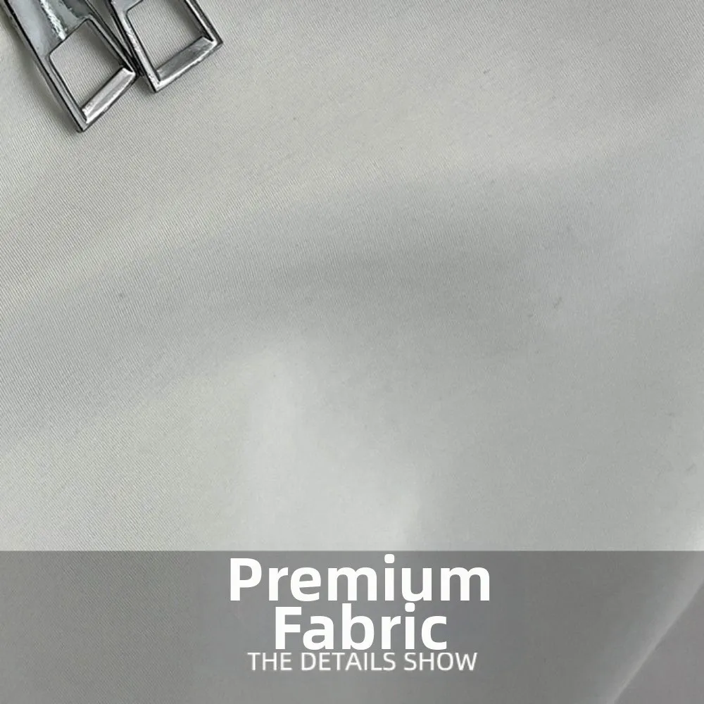 

Trend Large Capacity Dumpling Bag Solid Color Pleated Design Shoulder Bag Lightweight Nylon Messenger Bag Weekend Outing