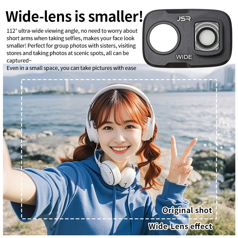 Filter Kit for DJI Osmo Pocket 4P with CPL Filter 1/4 Black Diffusion / VND1-5 Filter, Glass Multi-Layer Coatings