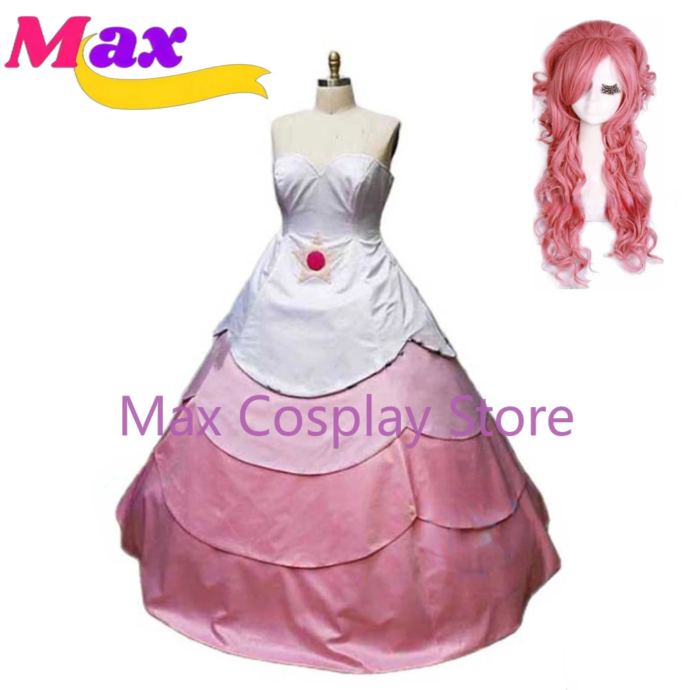 Max Anime Rose Quartz Dress Cosplay Costume Star Dress Custom Anime Clothes Costume di Halloween per donne ragazze YZ