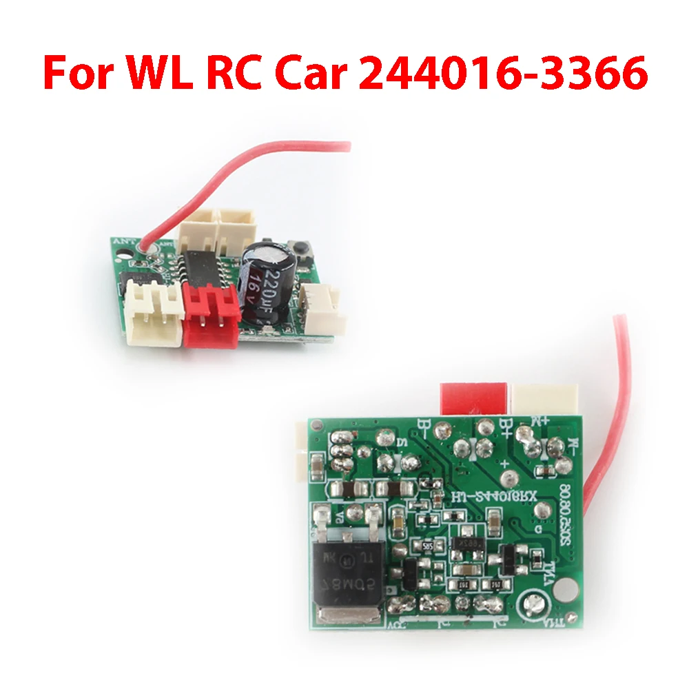 

For WL RC Car 244016-3366 Receiver Circuit Board Replacement Part RC Car Control System Repair Board Accessories