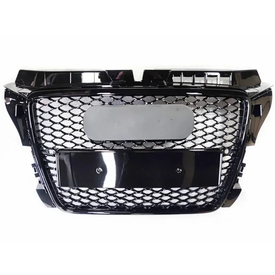 For RS3 Style Front Sport Hex Mesh Honeycomb Hood Grill for  A3/S3 8P 2009 2010 2011 2012 2013