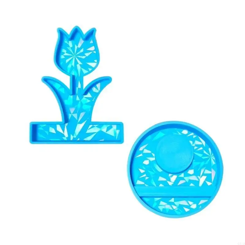 Personalized Candle Inserts Silicone Mold Personalized Home Decors Candlesticks Inserts Molds for Project Enthusiasts