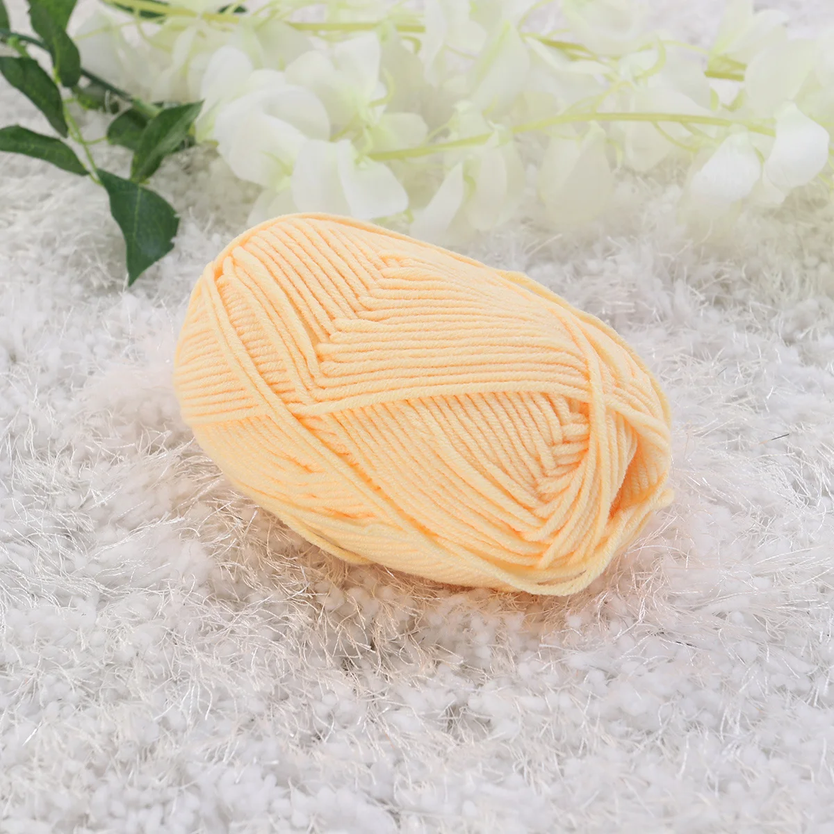 

50G Milk Cotton Yarn Machine Washable Soft Warm Knit Crochet DIY Hats Scarves Gloves Milk Cotton Yarn Knitting Accessories