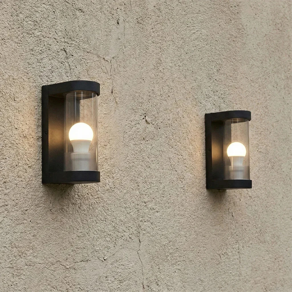 

Waterproof Outdoor Indoor Wall Lamp LED Warm Light E27 AC85-265V IP65 Wall Sconce Lighting For Porch Courtyard Garden Decor