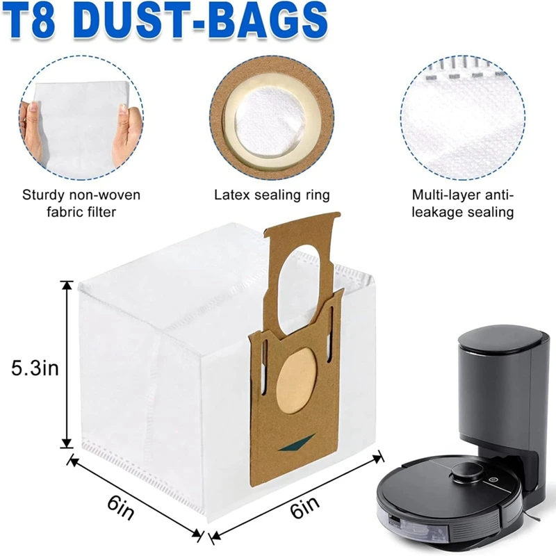 Kit de piezas de accesorios de repuesto para ECOVACS DEEBOT OZMO T8 AIVI T8 N8 Pro N8 Pro Plus piezas de repuesto de Robot aspirador