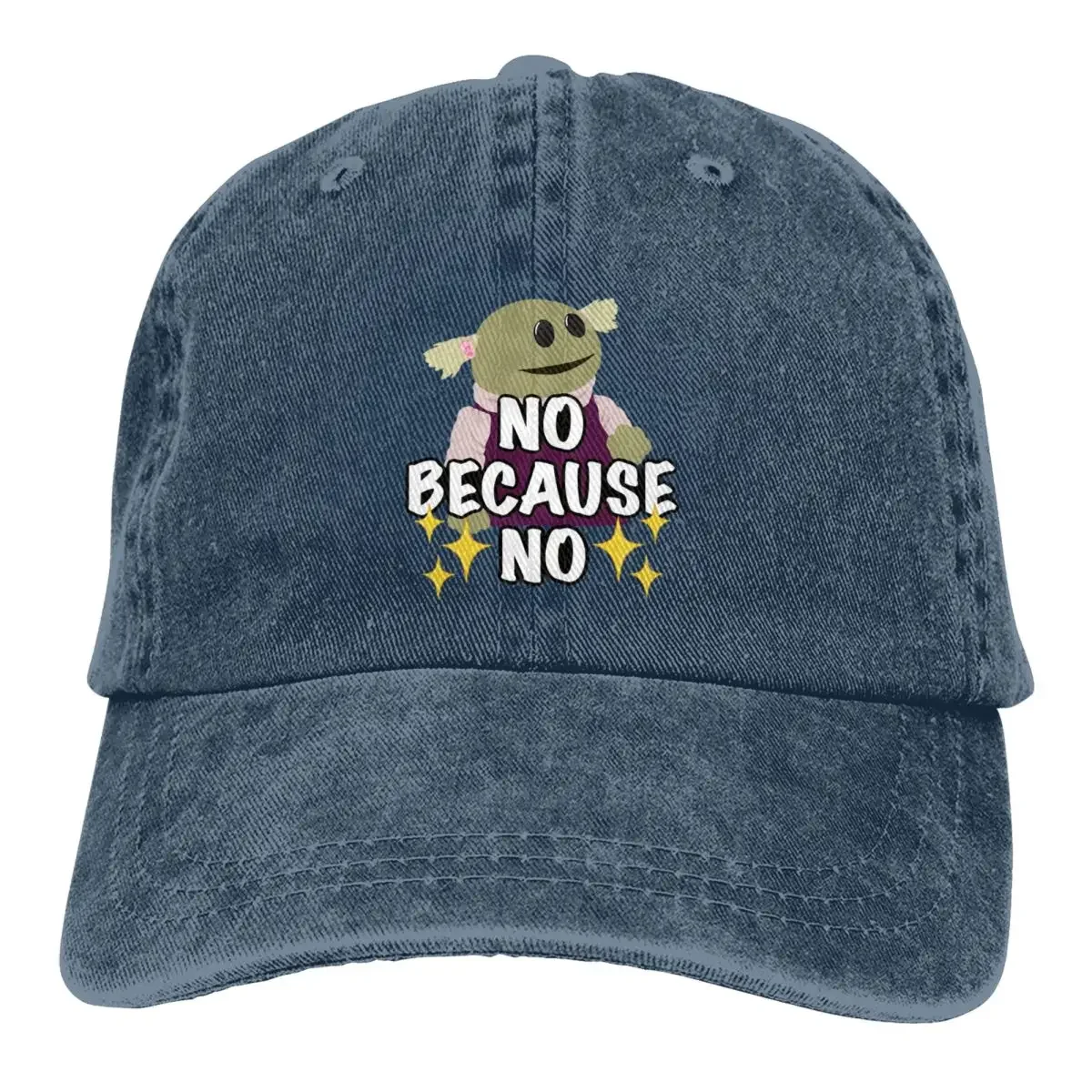 No Because No - Nanalan (no Border) Casual Outdoors A Baseball Cap