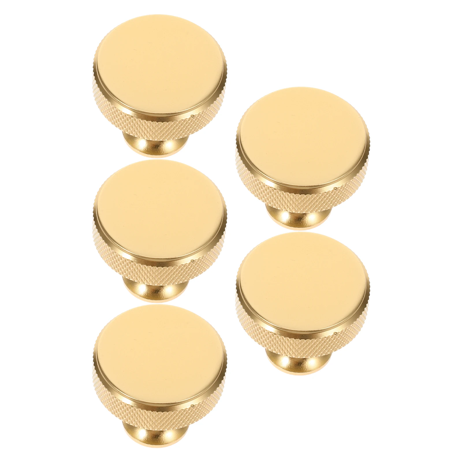 

5pcs Golden Cabinet Handles Zinc Alloy Knobs for Dresser Wardrobe Drawer Pulls Durable Furniture Hardware 5302-30