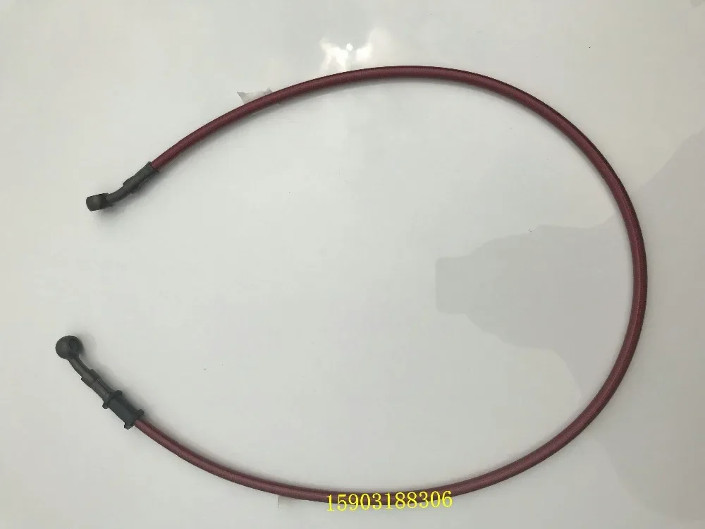 120cm Colorful Braided Motorcycle Brake Clutch Oil Hose Line Pipe Stainless Steel PVC Covered Motorbike Accessories