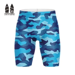 Summer Men's Shorts Swimming Jammers Quick Dry Lycra Swimsuit Beach Swimming Trunks Surfing & Beach Shorts Swim Racing Shorts