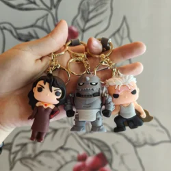 Creative Cartoon Fullmetal Alchemist Doll Key Chain Pendant Bag Car Key chain pendant