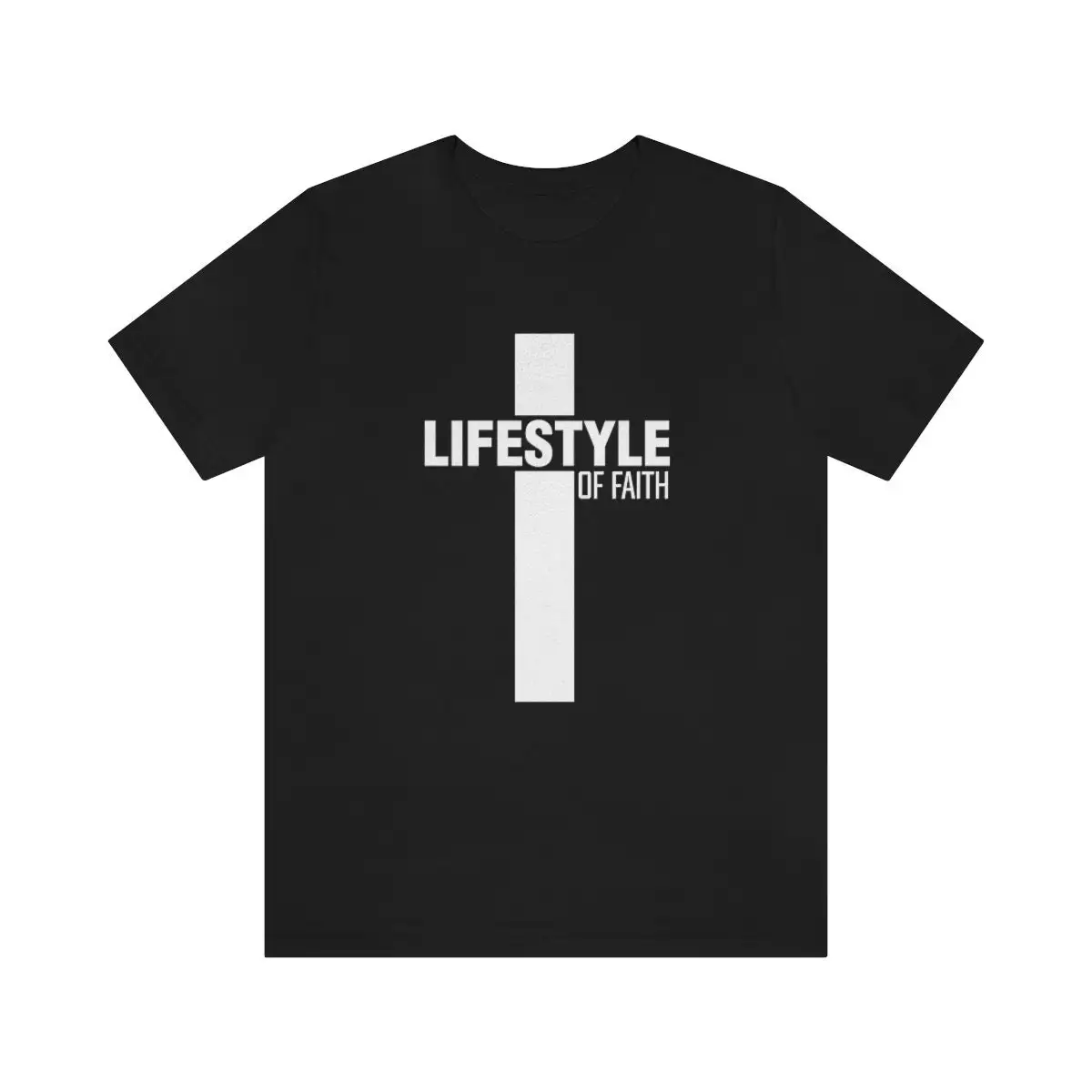 Lifestyle of Faith Slogan Women T-shirt New Hot Sale Fashion Holiday Individuality Female Shirt Trend Holiday Comfort Girl Tee