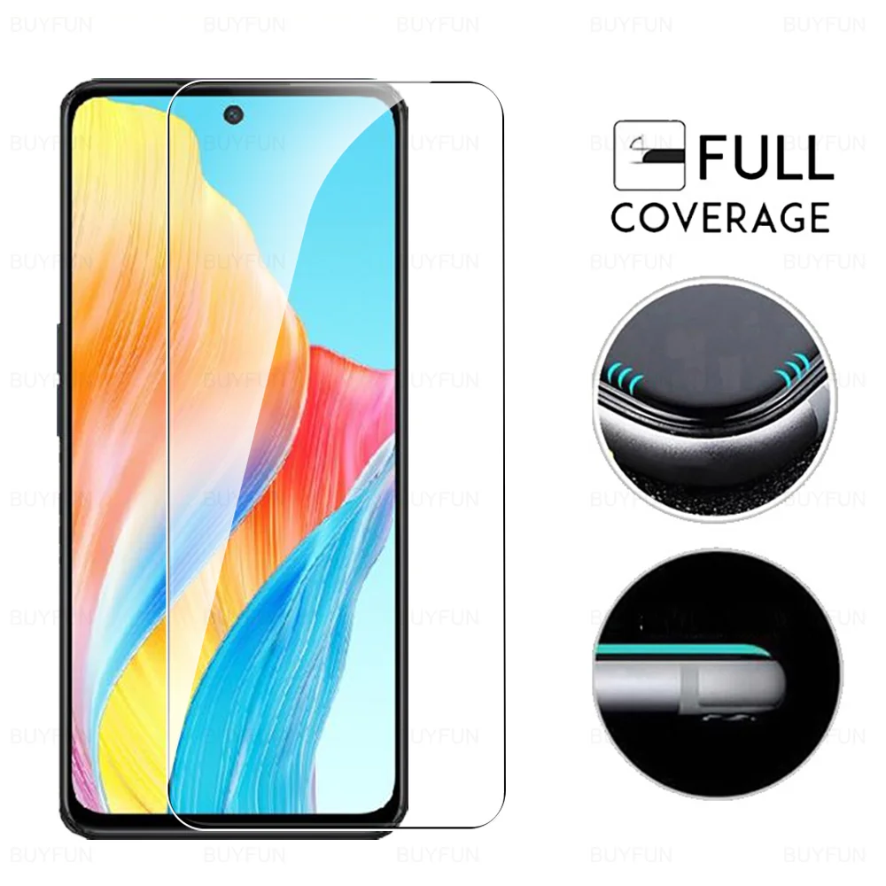 8To1 9H Glass For Oppo A98 5G Full Cover Tempered Glass Appo Orro A 98 98A OppoA98 CPH2529 6.72inch 2023 Camera Screen Protector